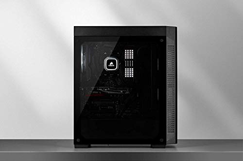 Image of Corsair 110R Mid-Tower ATX Case, Acrylic Side Panel - Black