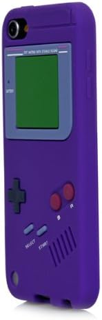 iPod Touch, iSee Case (TM) Game Boy Control Silicone Full Cover Case for Apple iPod Touch 6 6th Generation / 5 5th Generation (it6-Gameboy Purple)