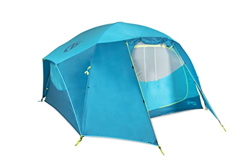 NEMO Equipment Aurora Highrise, 3 Season, Family, Car Camping Tent - 6-Person - Atoll/Oasis - 2024