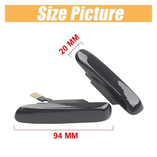 Intermitente lateral secuencial LED para BMW Serie 3 E46 1997 a 2001 6