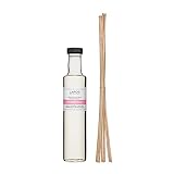 LAFCO New York Reed Diffuser Refill, Duchess Peony - 8.4 oz - Up to 4-Month Fragrance Life - Includes Natural Wood Reeds - Free of Dyes & Propellants - Made in the USA