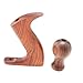 Rosewood Tall Knob and Tote Handle Set for Stanley No. 4-1/2, 5, 6 & 7 Planes – Premium Solid Rosewood Replacement – Handcrafted for Durability