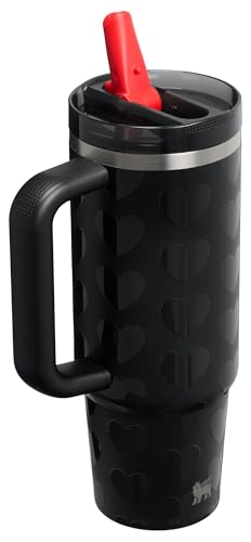 Image of STANLEY Quencher ProTour Flip Straw Tumbler with Leakproof Lid 30 oz | Built-In Straw & Handle | Cupholder Compatible for Travel | Insulated Stainless Steel Cup | BPA-Free | Black Lovely