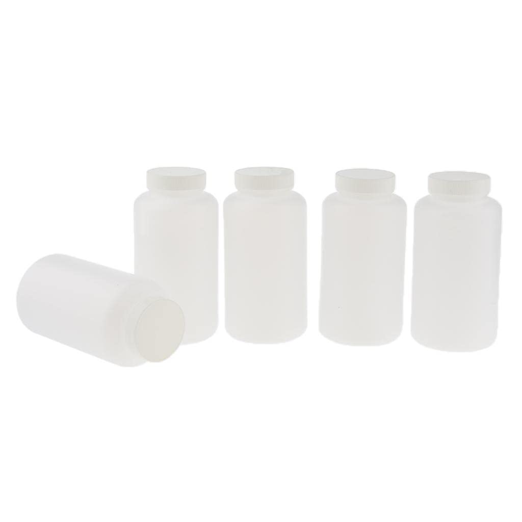 Jojomis 5X Round Graduated Reagent Bottle with Lid Laboratory Equipment