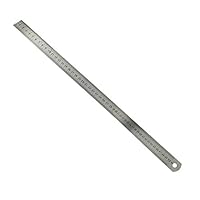 Algopix Similar Product 12 - Souarts Metric Steel Ruler DoubleSided