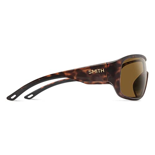 Image of Smith Spinner Perfomance Sunglasses-Tortoise | Chromapop Polarized Green Mirror