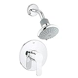 Eurostyle Cosmopolitan Pressure Balance Valve and Shower Combination TrimKit