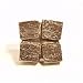 Emenee OR341-AMS Squares Collection Tilted Block Square Knob