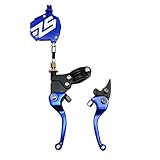 Paquete incluido: 1pair palanca de embrague (izquierda corta izquierda y derecha) + sistema de cable de clutch de truco