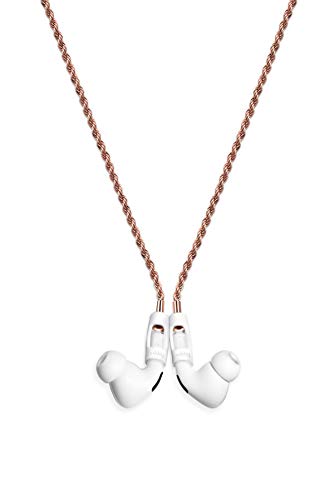 Tapper 18K Rose Gold Plated Rope Chain for AirPods & AirPods Pro