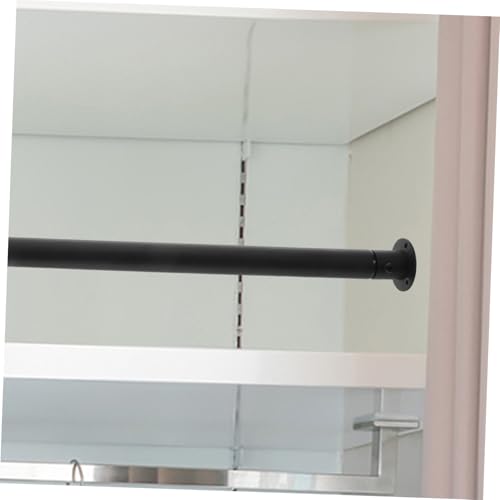 Tringle réglable en acier inoxydable noir pour placard dressing - 6