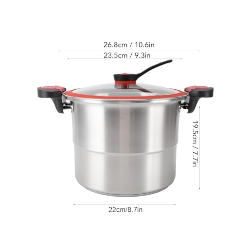Olla a presión acero inoxidable 7 L miniatura 6