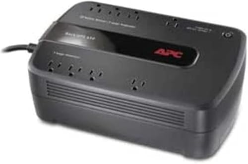 APC by Schneider Electric Back-UPS 650, Canada - Tower - 1 Day Recharge - 3 Minute Stand-by - 110 V...