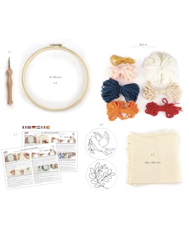 Kit punch needle Diptyque coffret cadeau idéal anniversaire DIY - 2