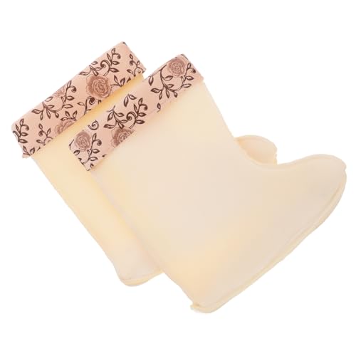 Holibanna 1pair Warm Rain Boot Liners for Women Thick Insulated Detachable Boot Socks for Cold Weather Splashproof for Outdoor Adventures Comfort