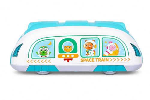 Image of Sensor Bullet Train Toy for Kids | Automatic Forward & Reverse Movement | Musical Train with Lights | Battery Operated Toy Train for Boys & Girls Age 3+ Years (Blue)