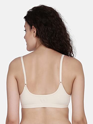 Image of ELEG & STILANCE Women Maternity Nursing Bra Cotton Non Padded Front Open Feeding Bra Adjustable Strap Innerwear