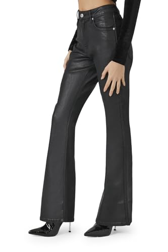 Forever 21 Women's Stone Wash Flare Jeans3