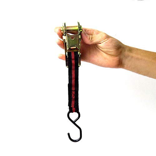 Cinta Com Catraca 4 Peças 4 Metros X 25 MM Para Carga Monaliza Cód.MZ-51189