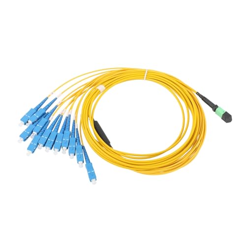 Cordon fibre optique MPO SC monomode 12 coeurs 15m cable de raccordement jarretiere optique OS2
