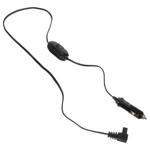 FOYTOKI Car Fridge Power Cord with Switch Durable Adapter Cable for Refrigerators Easy Plug Play Design for Convenient Use Cars