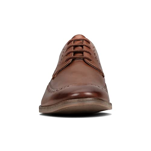 Image of Clarks Mens 26148036 Brown Uniform Dress Shoe