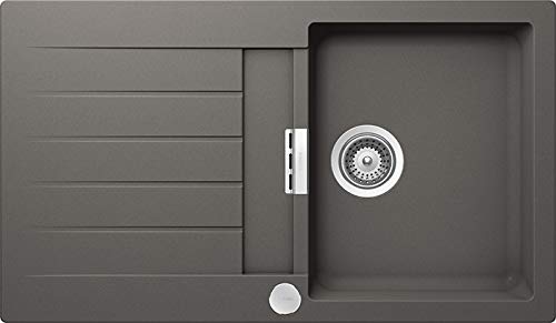 Preisvergleich Produktbild SCHOCK Spüle SIGNUS D-100-FB Cristadur SIGD100FBSIL