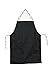 Holulo Black Kevlar Splash&Cut Resistant Bib Style Apron Safety Welding Apron Havey Duty Work Aprons with Light weight 39