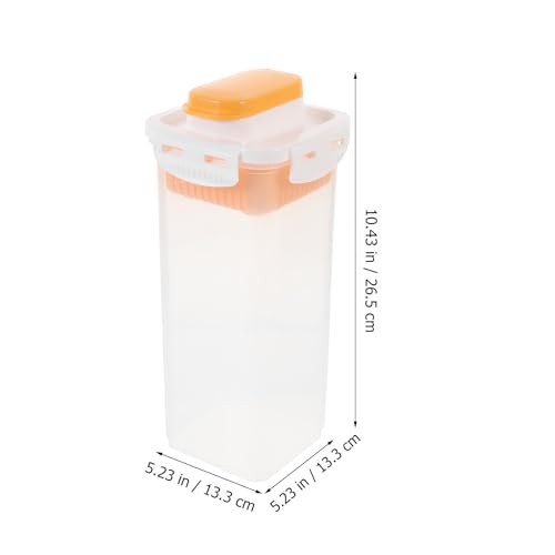 Contenedor de detergente resistente al desgaste de 1700ml para dosificacion limpia 3
