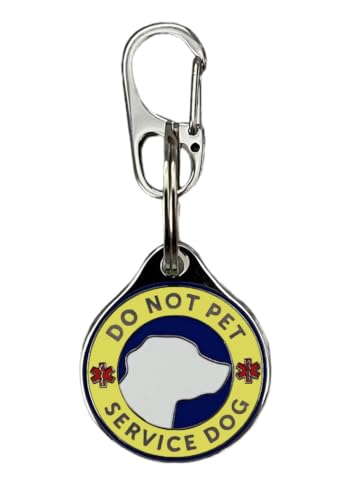 Balanced Co. Service Dog Tag Service Dog ID Tag Balanced Co. Service Dog Tag Service Dog ID Tag