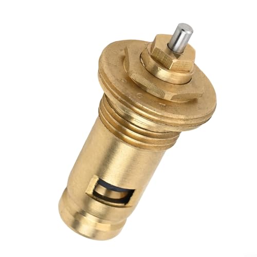 HavenDomicile M30 X 1.5 Válvula de radiador Core Latón Construcción Termostato Control 9 Ajustes Ajuste Continuo Para Radiadores Planos