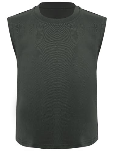easyforever Kids Boys Cotton Tank Tops Sleeveless Athletic Shirts for Sports Workout Outdoor Activities3