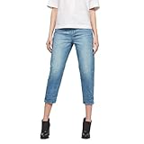 G-STAR RAW Damen 3301 High waist Boyfriend Jeans, Blau (lt aged small destroy D07426-9436-9260), 25W / 32L