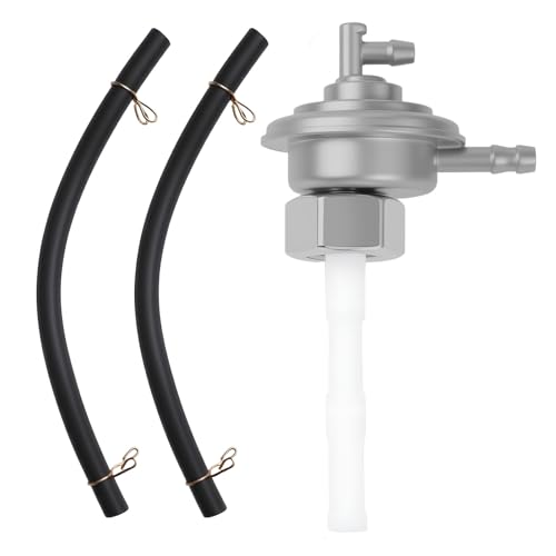 M16 X 1,5 Vanne De Robinet De Carburant Valve De Pompe à Carburant De Moto Avec 2 Tuyau De Carburant Réservoir En Métal Robinet Commutateur Pour CPI Keeway...