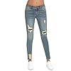 Resfeber-Womens-Ripped-Boyfriend-Jeans-Cute-Distressed-Jeans-Stretch-Skinny-Jeans-with-Hole Resfeber Women's Ripped Boyfriend Jeans Cute Distressed Jeans Stretch Skinny Jeans with Hole