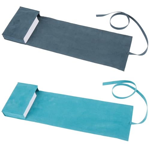 CREATCABIN 2 Support Cartes Tarot Sacs Rangement Cartes Tarot Pochettes Cartes Tarot Velours Double Face Emballage Bureau Tarot Sac Transport Tarot pour...