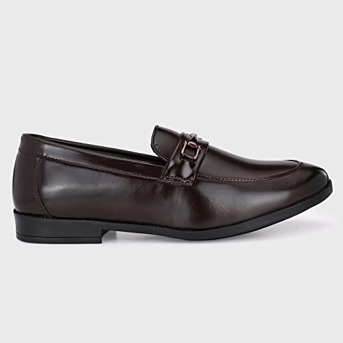 Image of Centrino Mens Loafers |Men's Loafer Shoes | Premium Rubber Sole for Slip-Resistance | Comfortable, Versatile Design for Casual and Formal Wear | Ideal for Everyday Comfort and Style (19267)