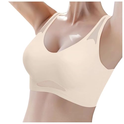 Cocila Sujetador Sin para Mujer, Gather, Anticaída Que Soporta Los Senos Y Realza El Busto Mujeres Mayores Sujetadores Sabanas Rosa Fucsia Adolescentes S Mujer Postoperatorio 95B Realzar Post