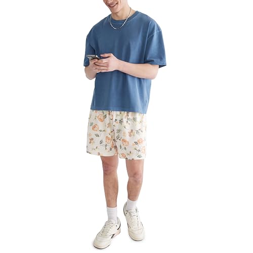 AEROPOSTALE Men's Heavy Weight Boxy Crew Neck Short Sleeve T-Shirt4