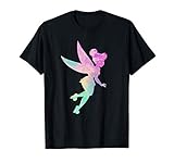 Official Disney Merchandise Disney Peter Pan Tinker Bell Tie Dye 90s Camiseta