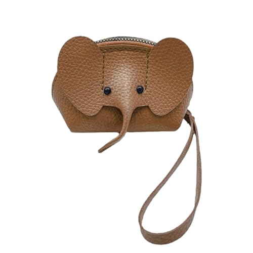 Portafogli a forma di elefante portafogli porta carte di credito portafoglio donna pelle PU motivo animali con