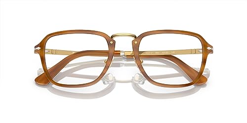 Image of Persol mens Po3331v Rectangular Prescription Eyewear Frames