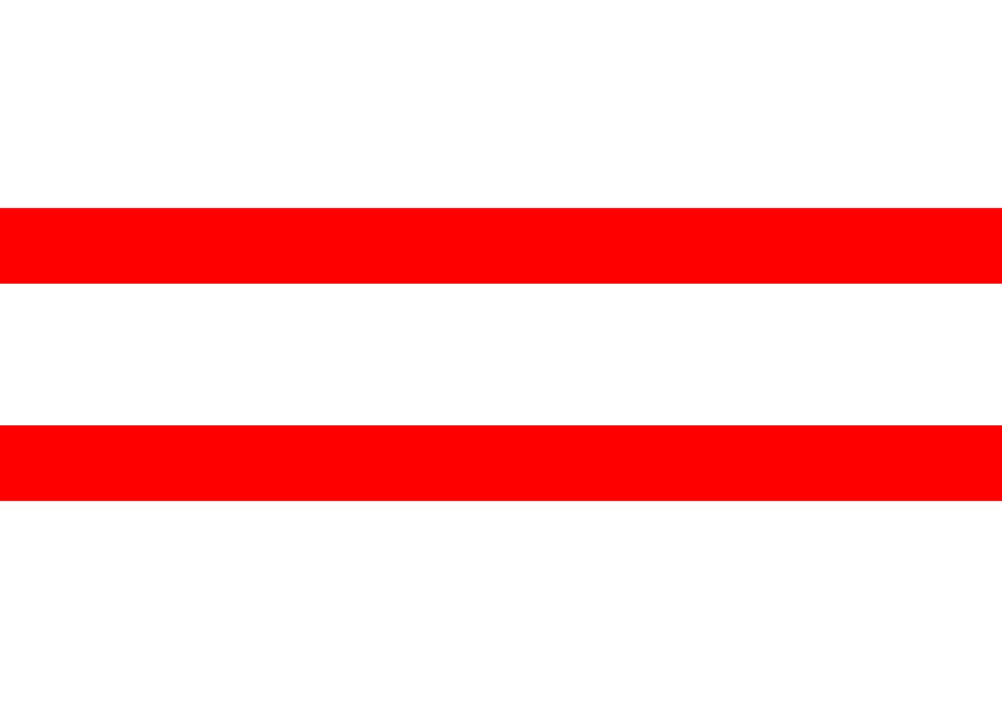 Drapeau Ammerzoden horizontal idéal pour décorer les fêtes de village