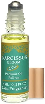 Zoha | Narcissus Bloom Perfume Oil | Alcohol Free Long Lasting Narcissus Perfume for Women and Men | Hypoallergenic Travel Size Narcissus Fragrance Oil Perfume Roll On