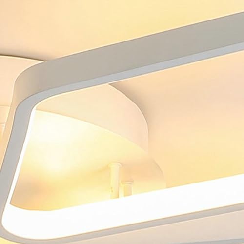 Plafonnier à intensité variable LED avec télécommande salon - 7