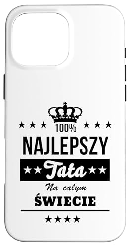 Najlepszy Tata Polska Koszulka Prezent dla Taty Polish Dad X}zP[X iPhone 16 Pro Max p