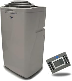 Whynter ARC-131GD 13,000 BTU (6,345 BTU SACC) Dual Hose Cooling Portable Air Conditioner, Dehumidifier, and Fan plus Storage bag for, up to 420 sq ft in Grey