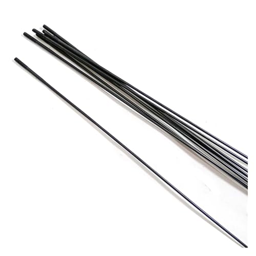 Rayons droits de vélo FG14 acier inoxydable noir 2mm longueur 250-306mm