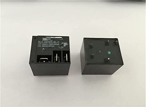Relé de potencia de 30A T91 SLC-05VDC-SL-C AMUCK para circuito impreso 5PIN 2