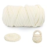 Chunky Yarn for Arm Knitting, guofa 2.2LBS Soft Fleece Yarn for Throw Blanket Pillow, Hand Knitting Bag, Cat Bed and DIY Home Decorations